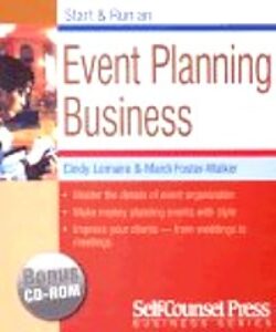 Start And Run A Profitable Event Planning Business