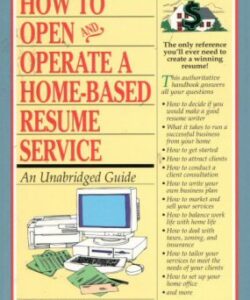 Start Your Own Resume Writing Business